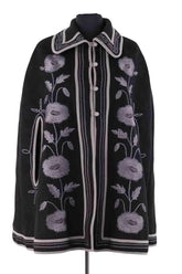 Manteau Antik Batik Noir en Synthétique, taille M - Seconde Main