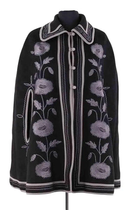 Manteau Antik Batik Noir en Synthétique, taille M - Seconde Main
