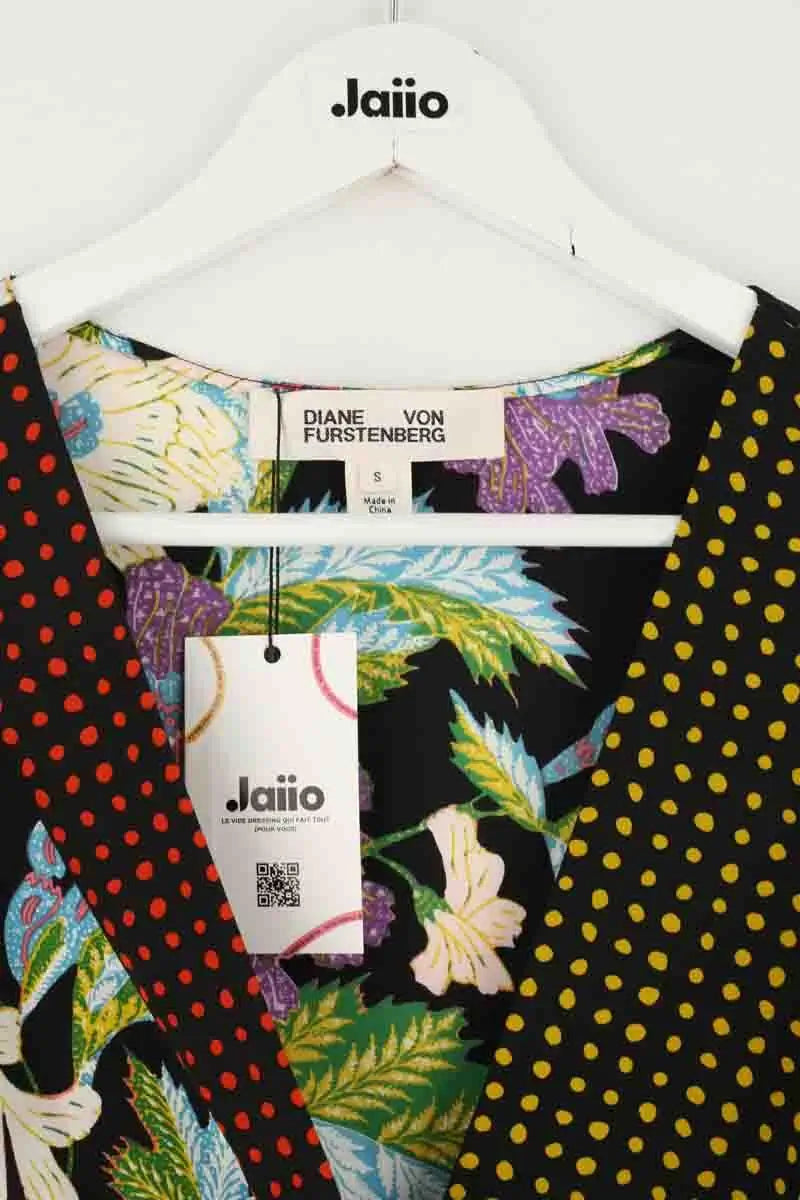 Blouse Diane Von Furstenberg Noir en Viscose