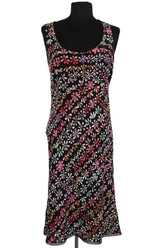 Robe Gerard Darel Noir en Soie, taille M - Seconde Main