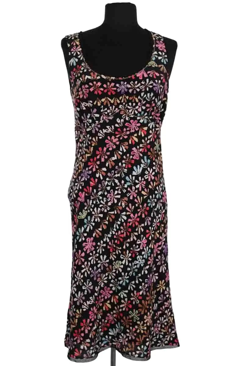 Robe Gerard Darel Noir en Soie, taille M - Seconde Main