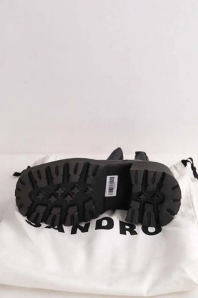 Boots Sandro Noir en Cuir