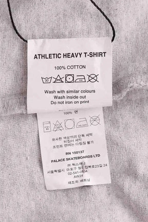 T-shirt PALACE Gris en Coton
