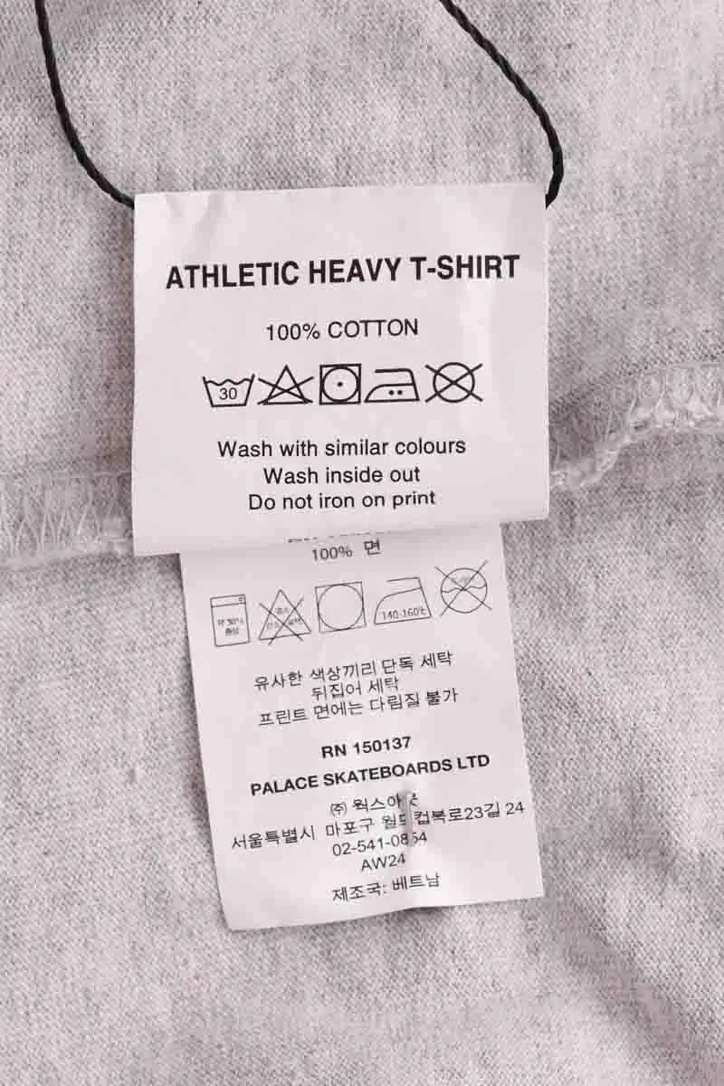 T-shirt PALACE Gris en Coton