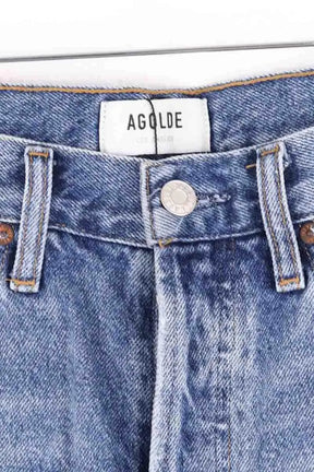 Mini short Agolde Bleu en Coton