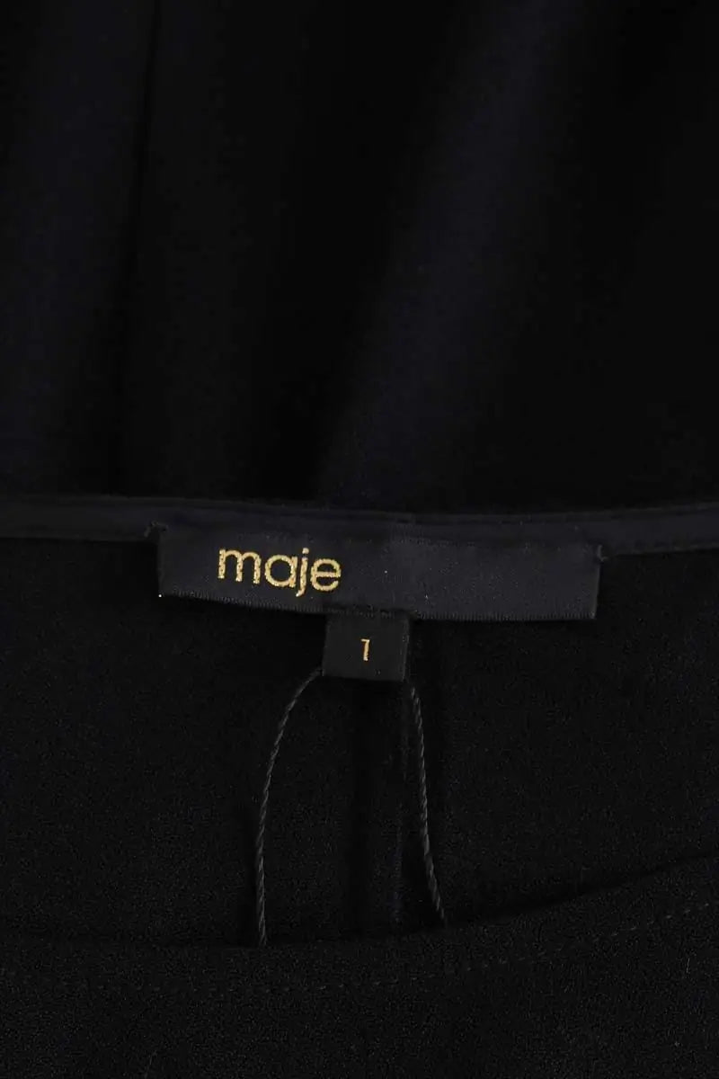 Blouse Maje Noir en Viscose