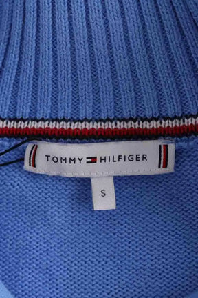 Pull Tommy Hilfiger Bleu en Laine
