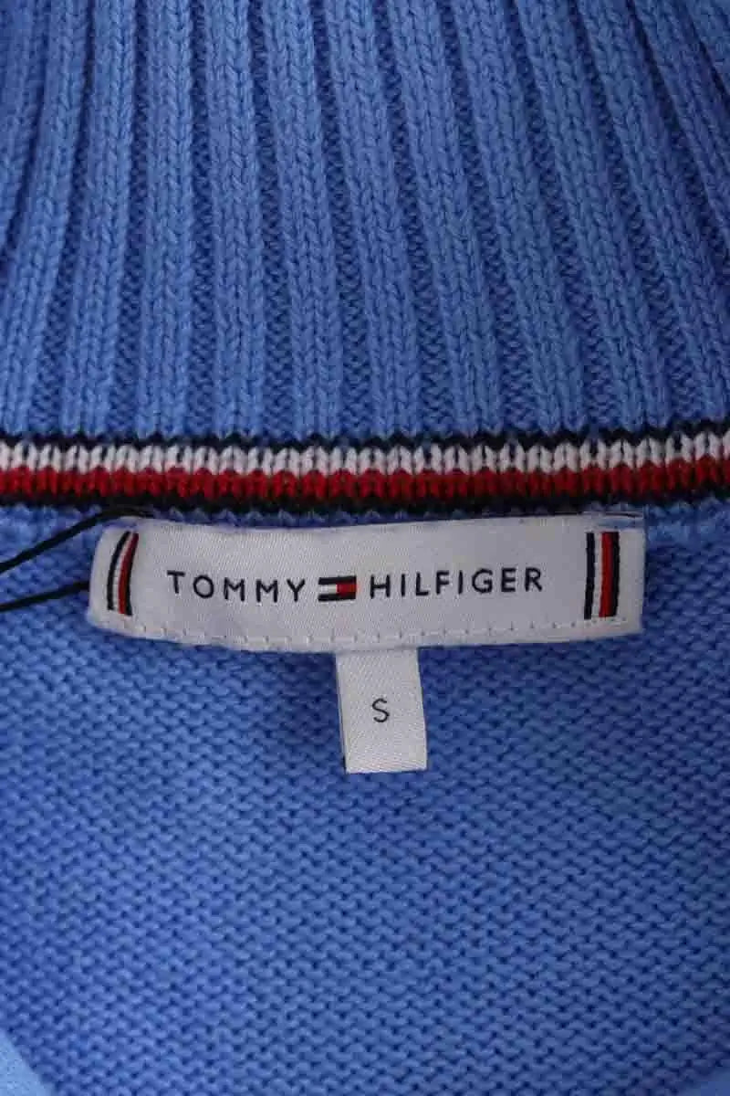 Pull Tommy Hilfiger Bleu en Laine
