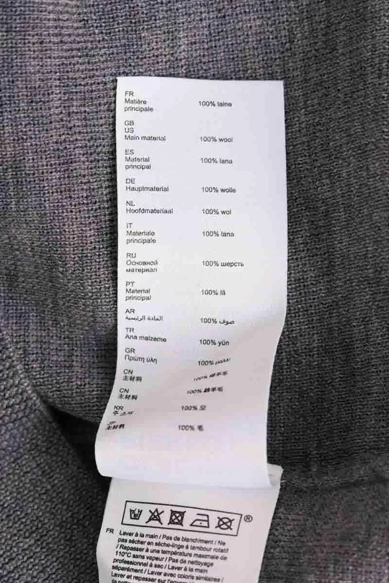 Pull Claudie Pierlot Gris en Laine