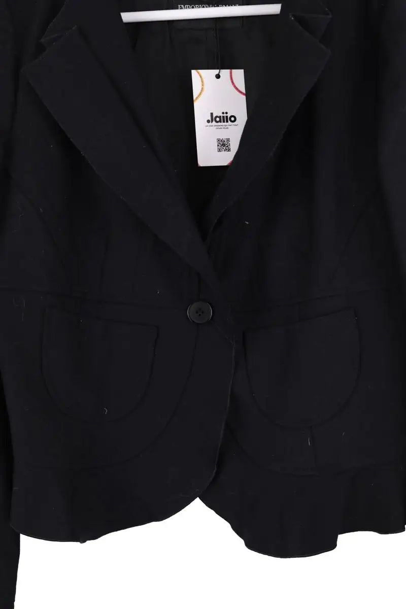 Blazer Emporio Armani Noir en Laine