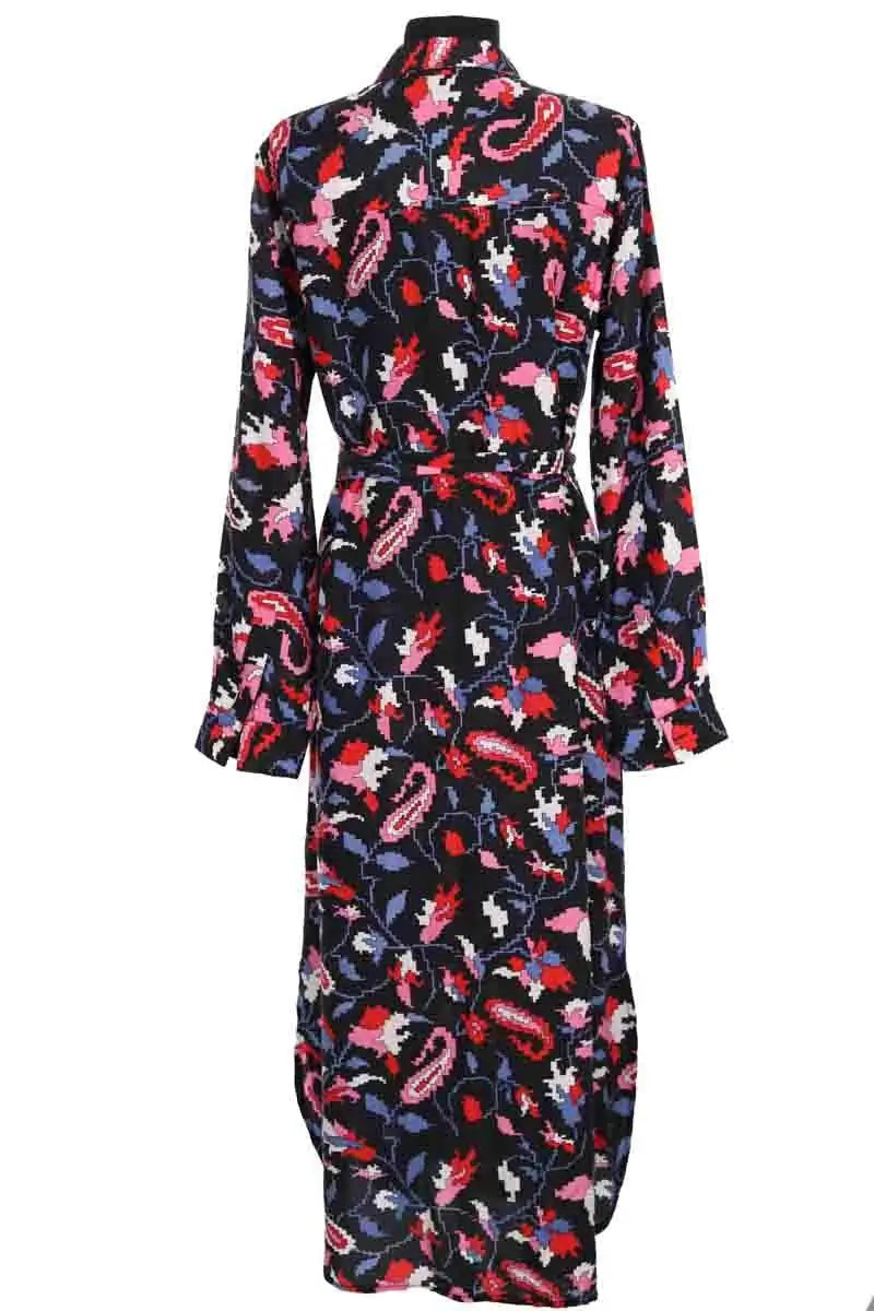 Robe Essentiel Antwerp Noir en Soie