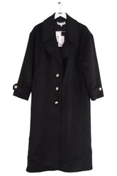 Manteau Martin Martin Noir en Laine, taille M - Seconde Main