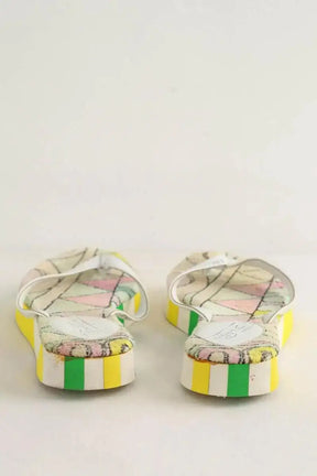 Tongs Emilio Pucci Multicolore en Plastique