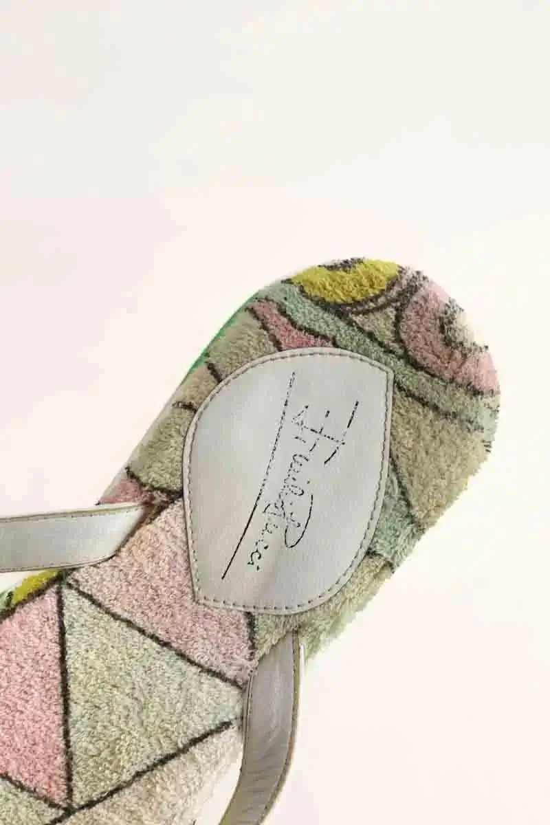 Tongs Emilio Pucci Multicolore en Plastique