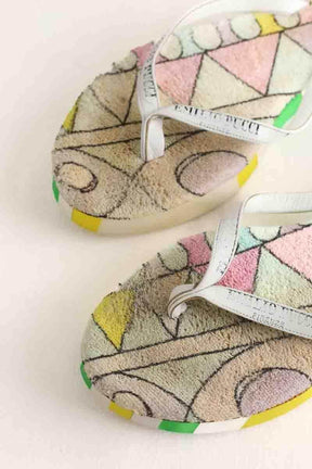Tongs Emilio Pucci Multicolore en Plastique