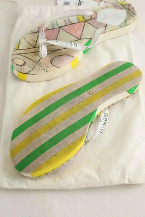Tongs Emilio Pucci Multicolore en Plastique