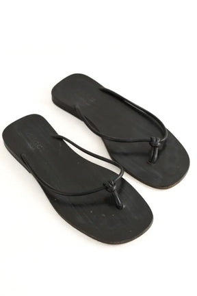 Tongs Gucci Noir en Cuir