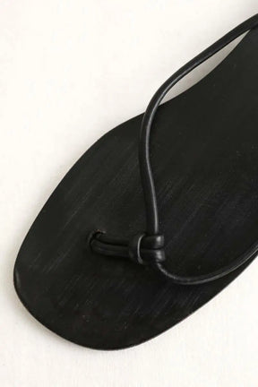 Tongs Gucci Noir en Cuir