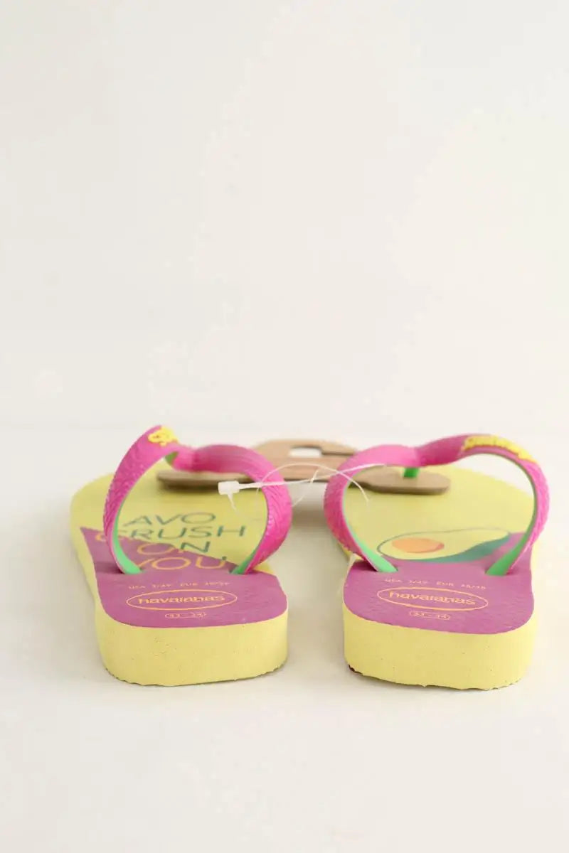 Tongs Havaianas Jaune en Plastique