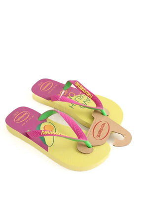 Tongs Havaianas Jaune en Plastique