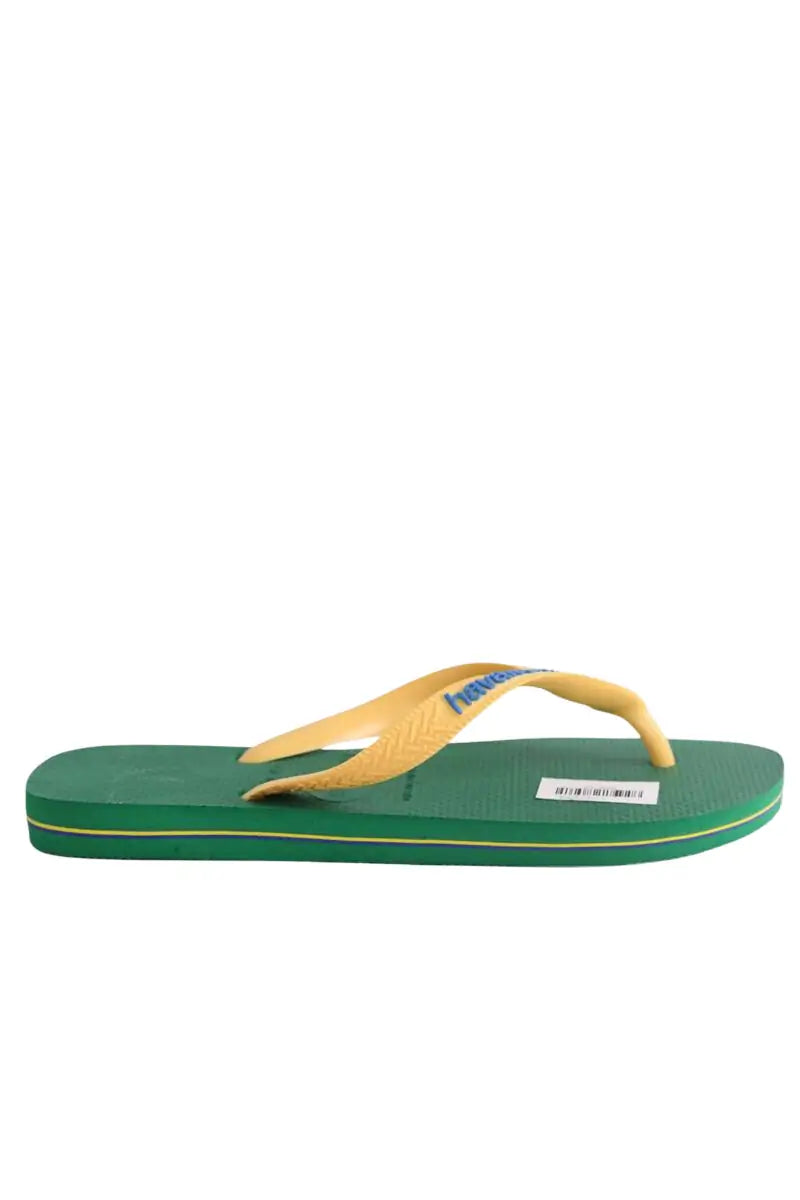 Tongs Havaianas Vert en Plastique, taille 37 - Seconde Main