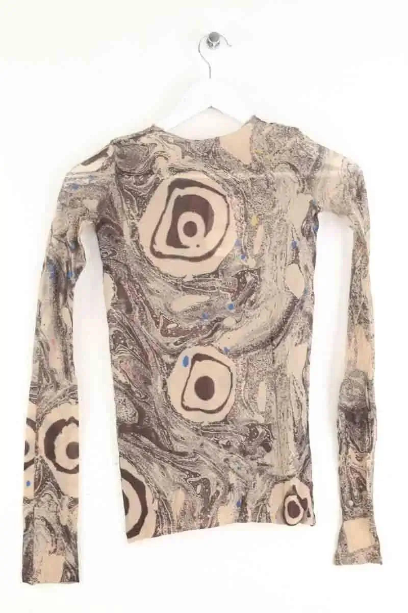 Top Acne Studios Beige en Synthétique