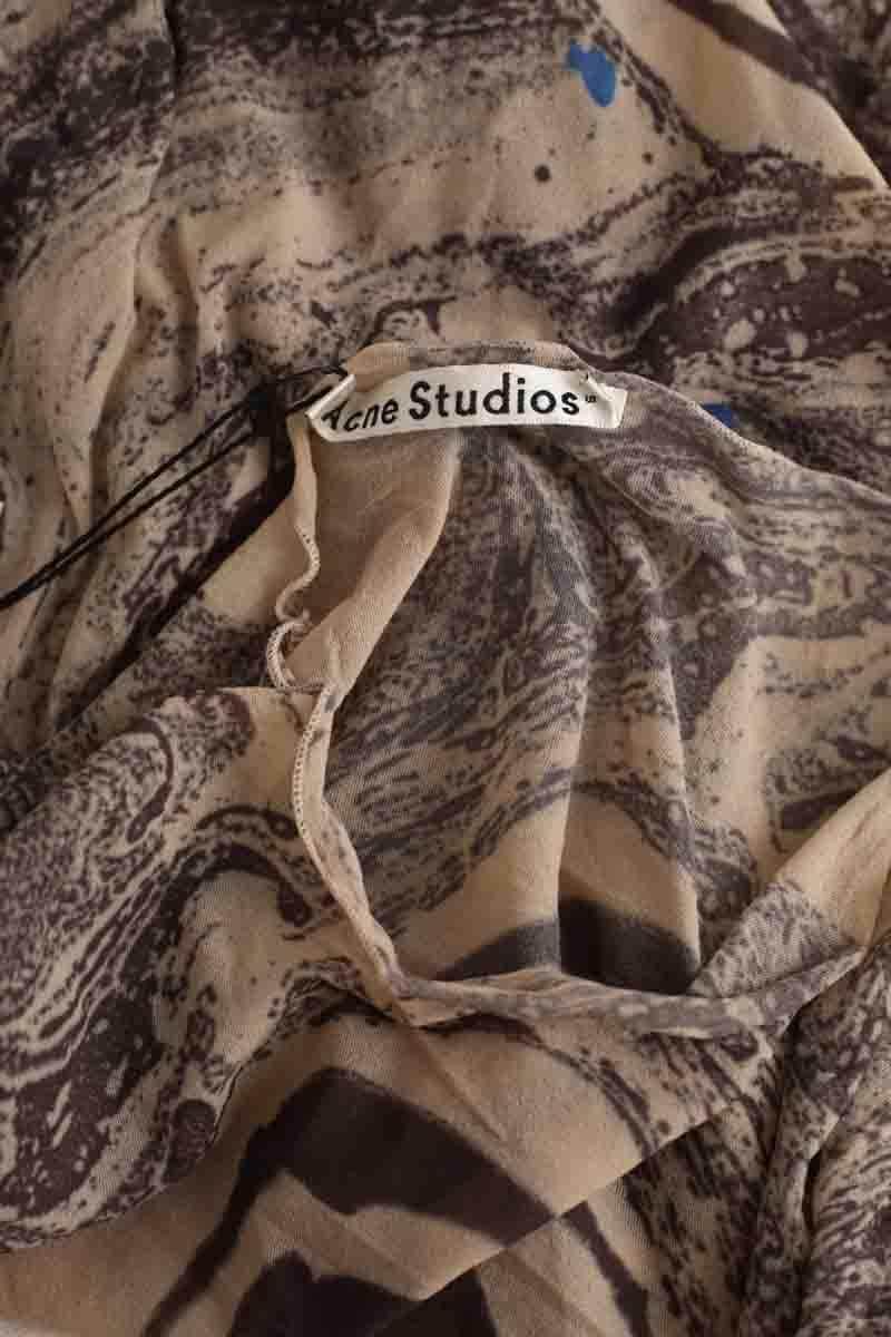 Top Acne Studios Beige en Synthétique