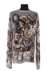 Top Acne Studios Gris en Synthétique, taille L - Seconde Main