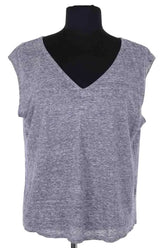 Top Agnès B. Bleu en Coton, taille L - Seconde Main