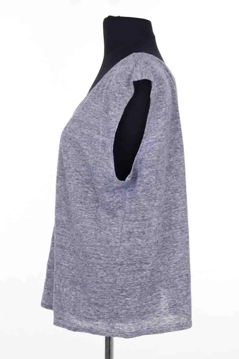 Top Agnès B. Bleu en Coton