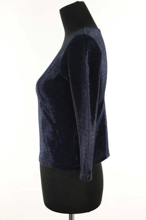Top Agnès B. Bleu en Coton