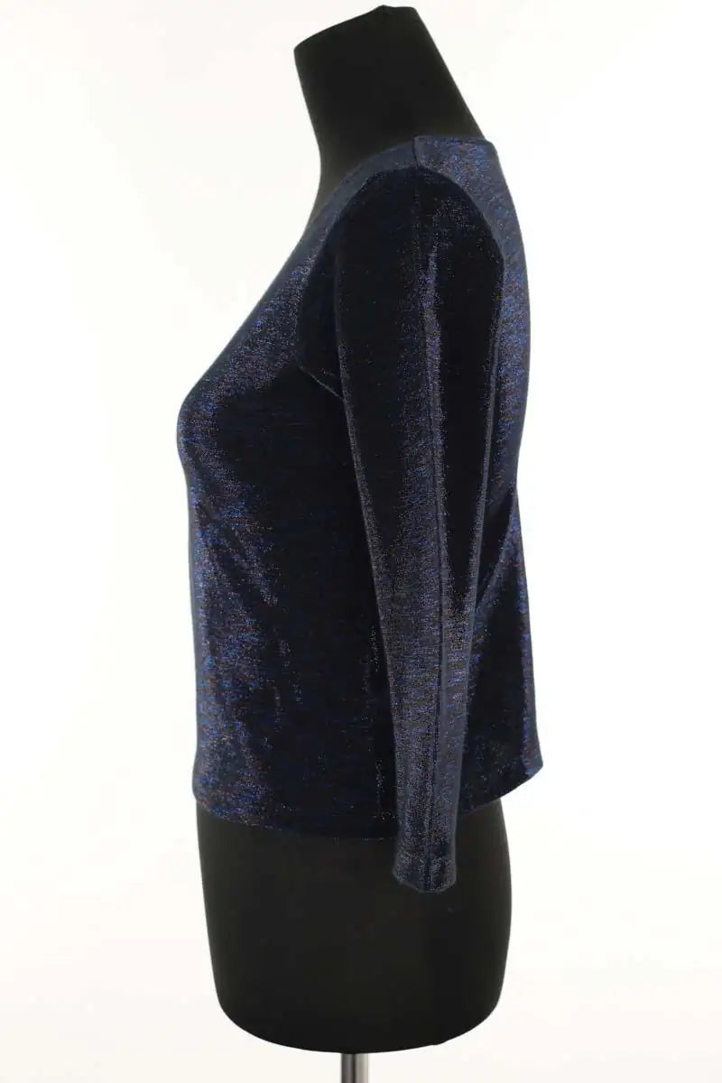 Top Agnès B. Bleu en Coton