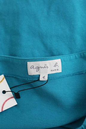 Top Agnès B. Bleu en Coton