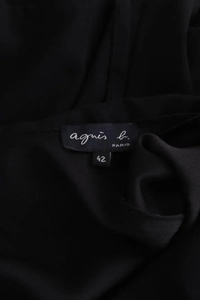 Top Agnès B. Noir en Synthétique