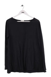 Top American Vintage Noir en Coton, taille M - Seconde Main