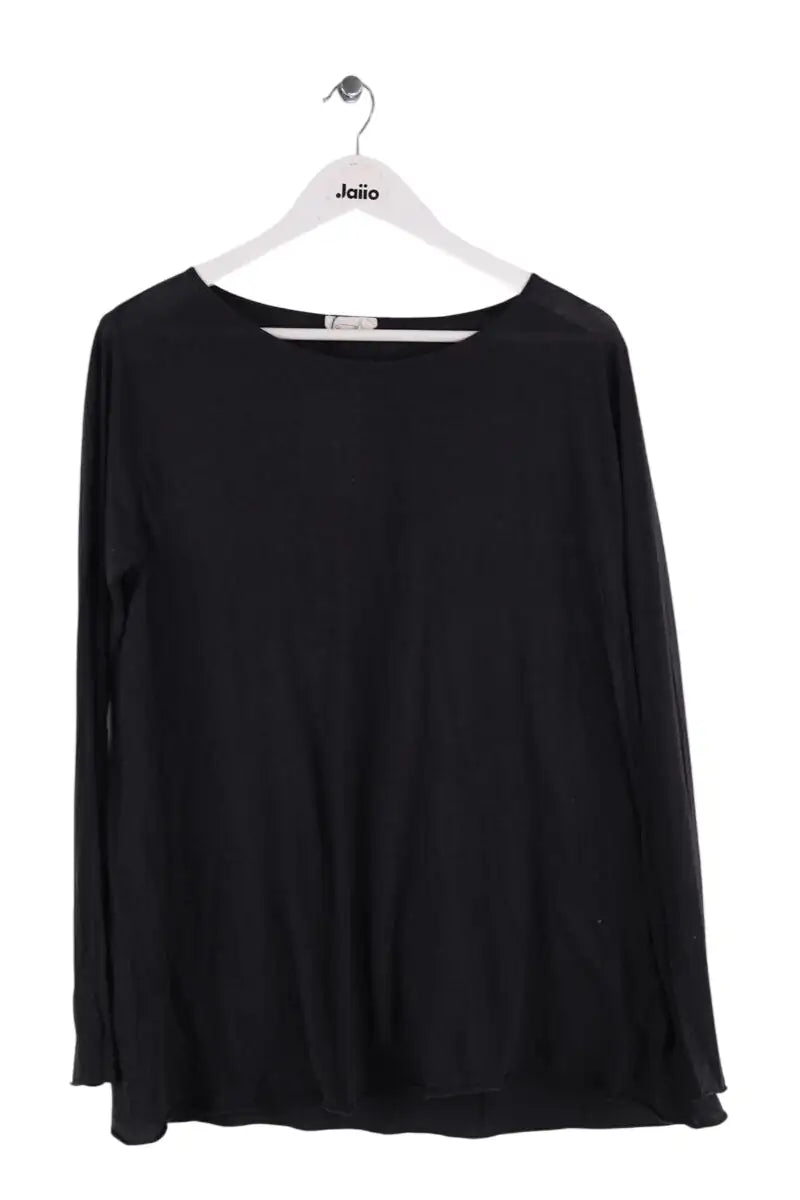 Top American Vintage Noir en Coton, taille M - Seconde Main