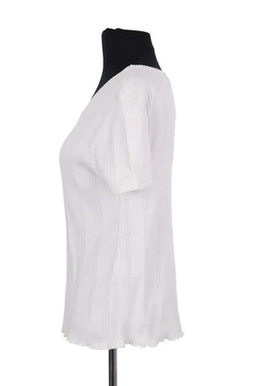 Top APC Blanc en Coton