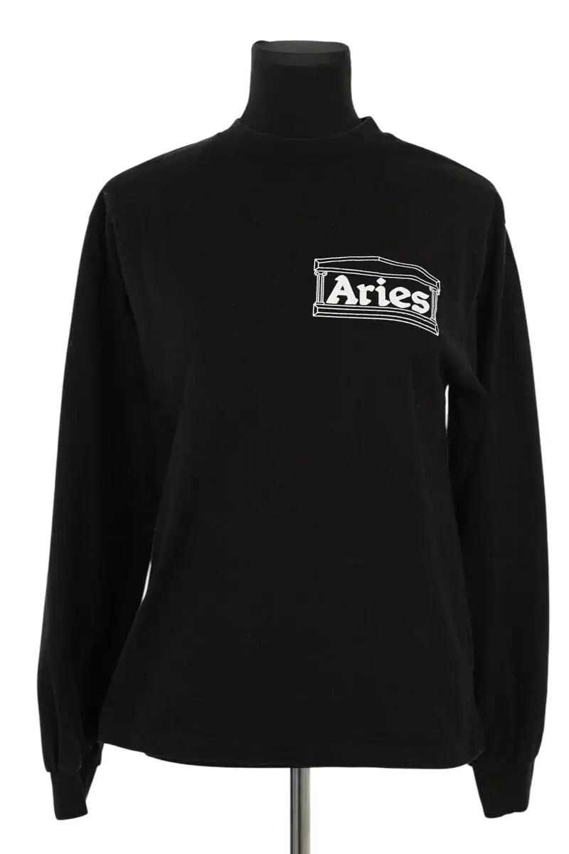 Top Aries Noir en Coton, taille XS - Seconde Main
