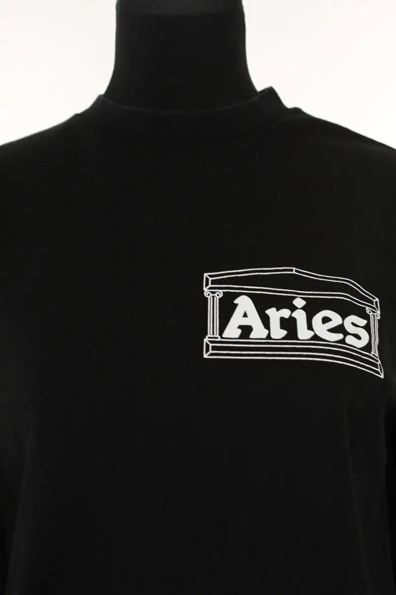 Top Aries Noir en Coton