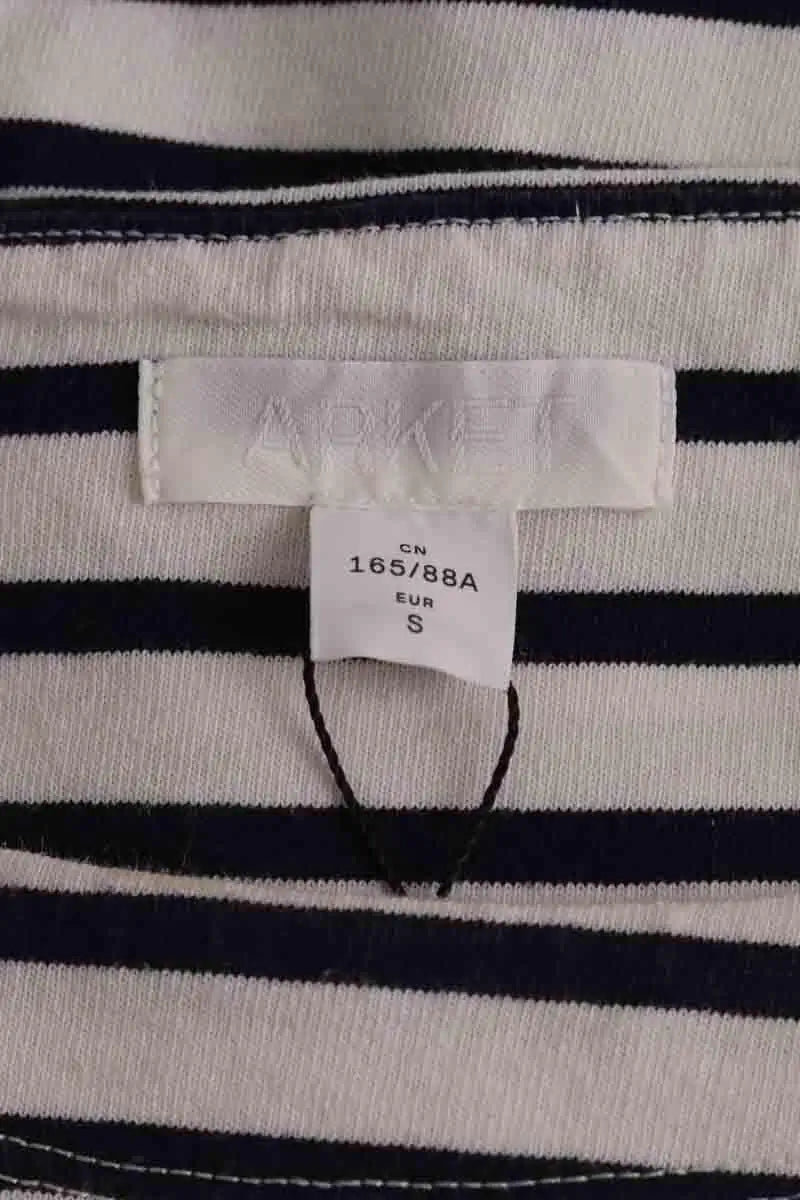 Top Arket Blanc en Coton
