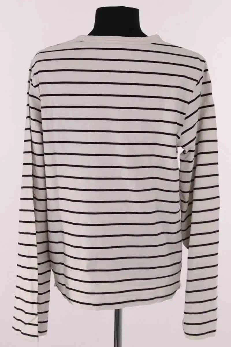 Top Arket Blanc en Coton