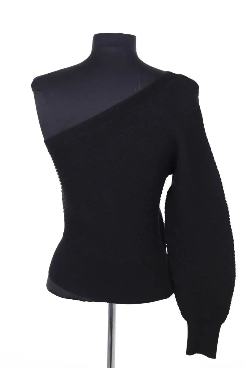 Top asymétrique  Iro Noir en Coton