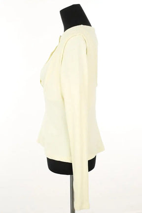 Top A.W.A.K.E Mode Jaune en Coton