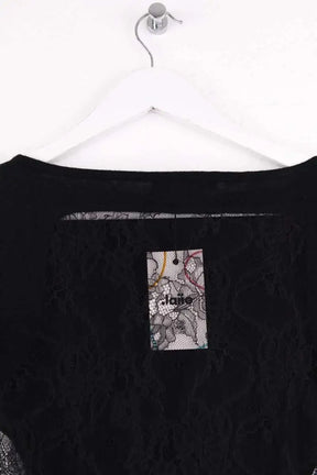 Top Azzaro Noir en Laine