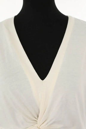 Top Ba&Sh Blanc en Coton