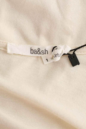 Top Ba&Sh Blanc en Coton