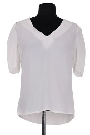 Top Ba&Sh Blanc en Viscose, taille S - Seconde Main