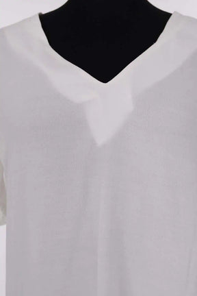 Top Ba&Sh Blanc en Viscose
