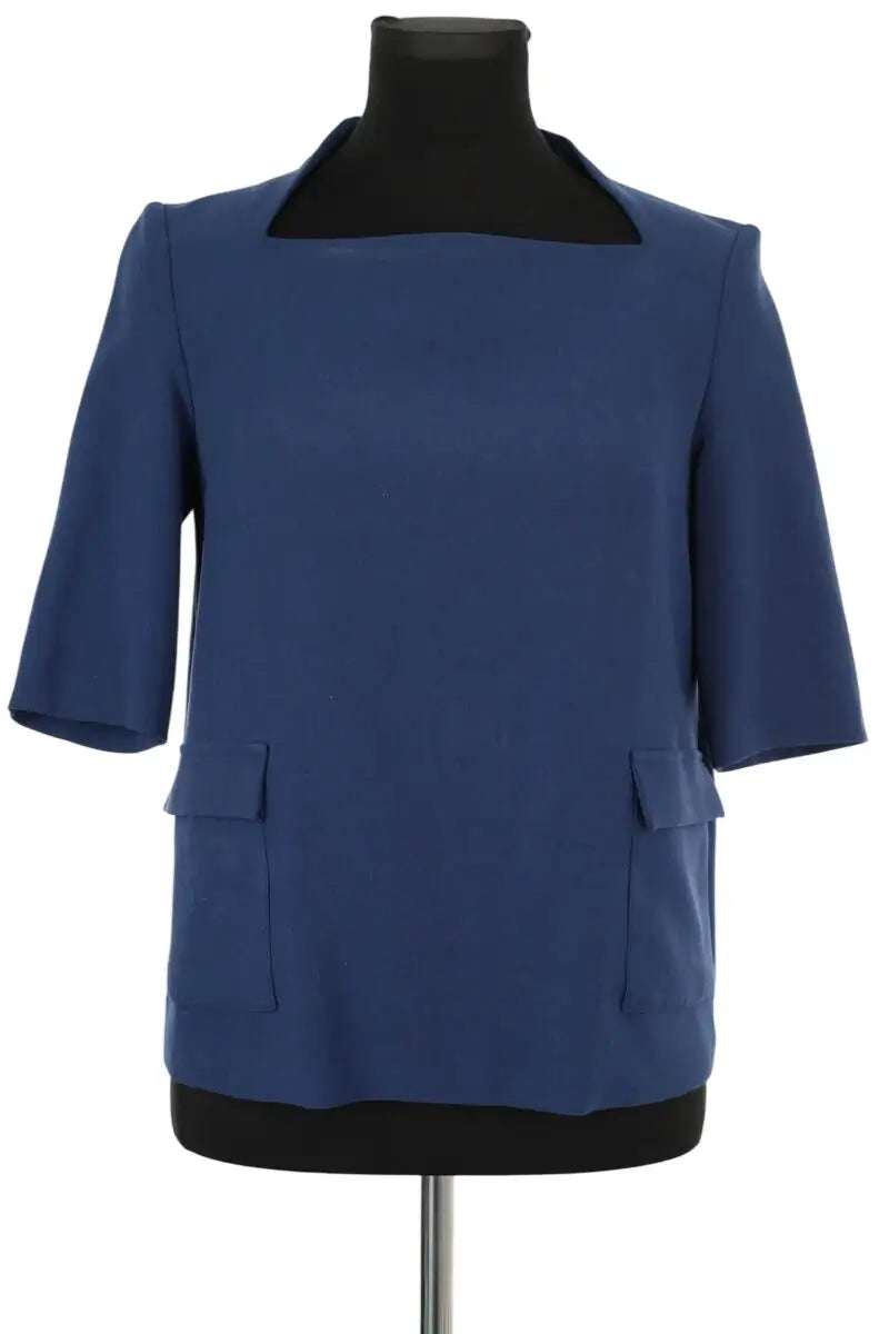 Top Bash Bleu en Polyester, taille S - Seconde Main