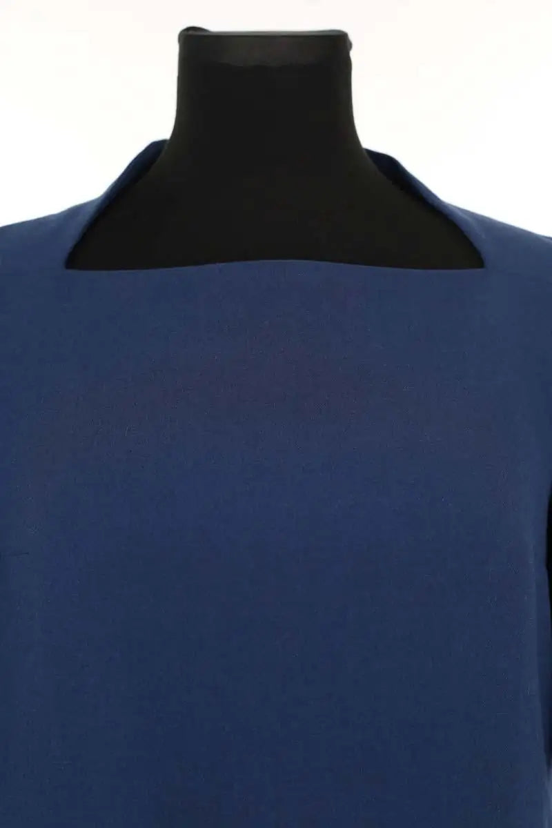 Top Bash Bleu en Polyester